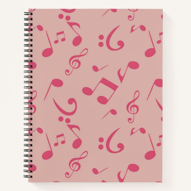 Music pattern notebook (Front)