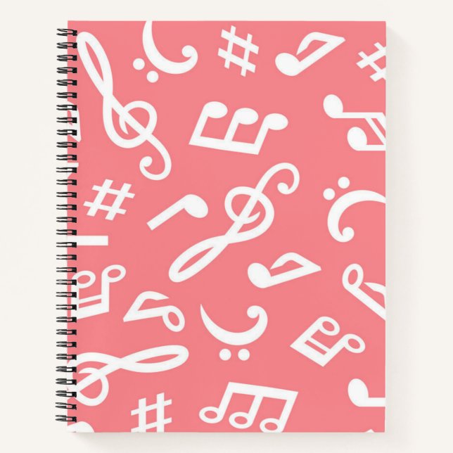 Music pattern notebook (Front)