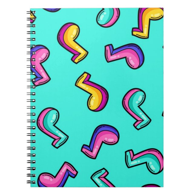 Music pattern notebook (Front)