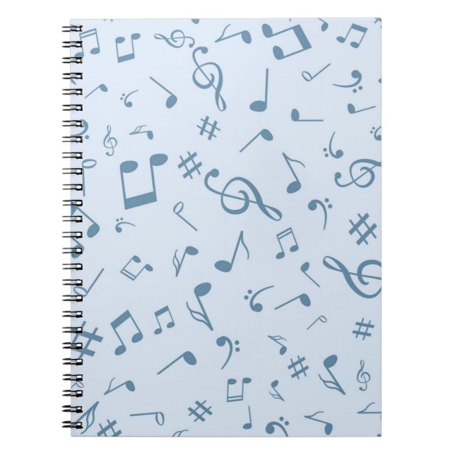 Music pattern notebook (Front)
