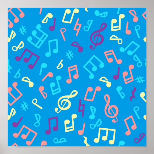 Music pattern poster (Front)