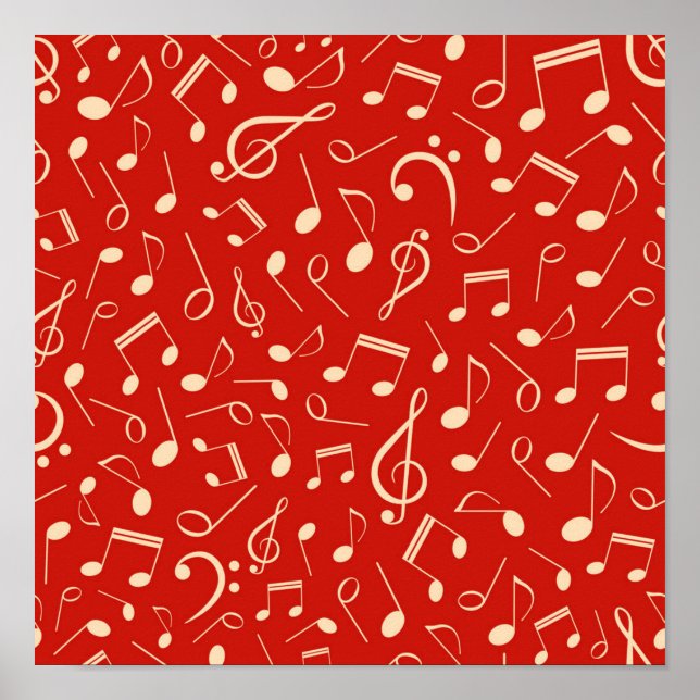 Music pattern poster (Front)