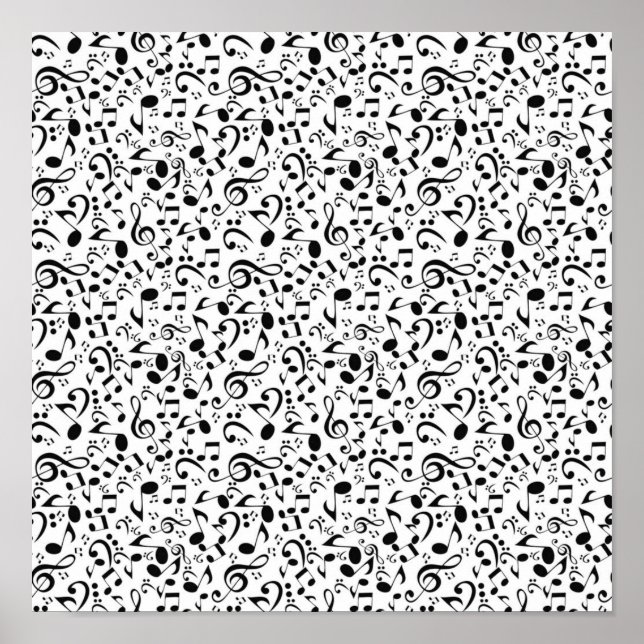 Music pattern poster (Front)