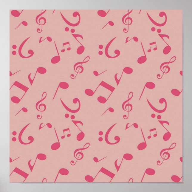 Music pattern poster (Front)