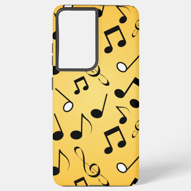 Music pattern samsung galaxy s21 ultra case (Back)