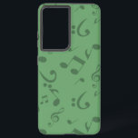 Music pattern samsung galaxy case<br><div class="desc">For true lovers of music</div>
