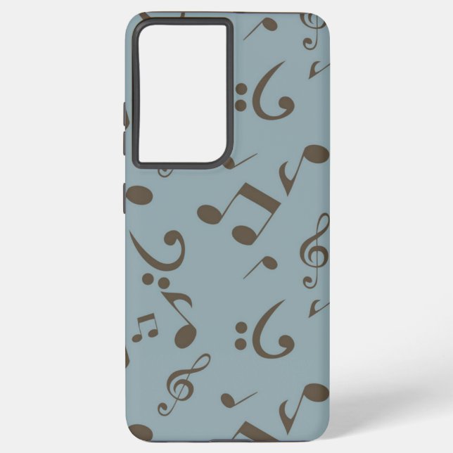 Music pattern samsung galaxy s21 ultra case (Back)