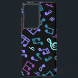 Music pattern samsung galaxy case<br><div class="desc">For true lovers of music</div>