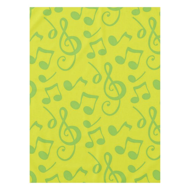 Music pattern tablecloth (Front)