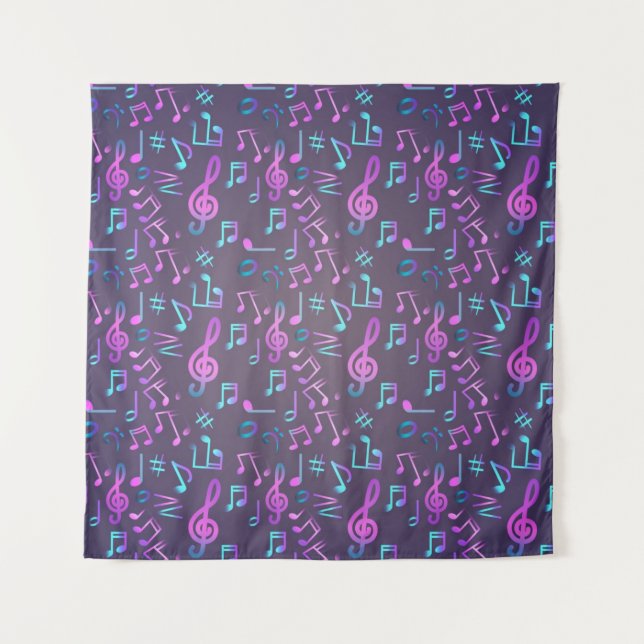 Music pattern tapestry (Front)