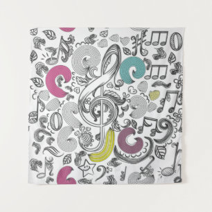 Music pattern tapestry