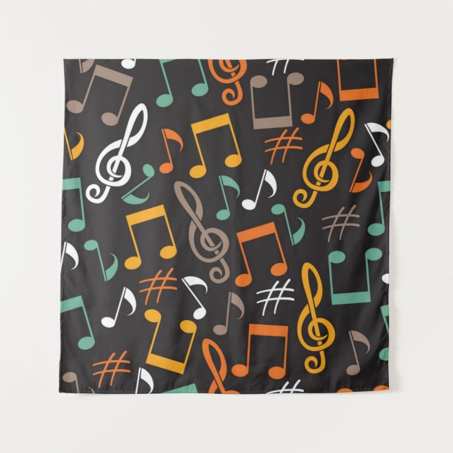 Music pattern tapestry (Front)