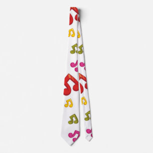 Music pattern tie