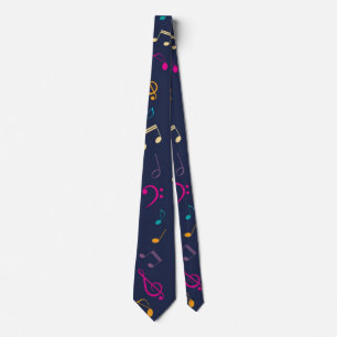 Music pattern tie