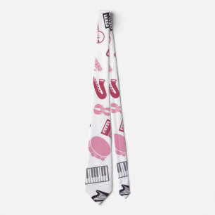 Music pattern tie