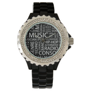 MUSIC pattern word cloud Watch