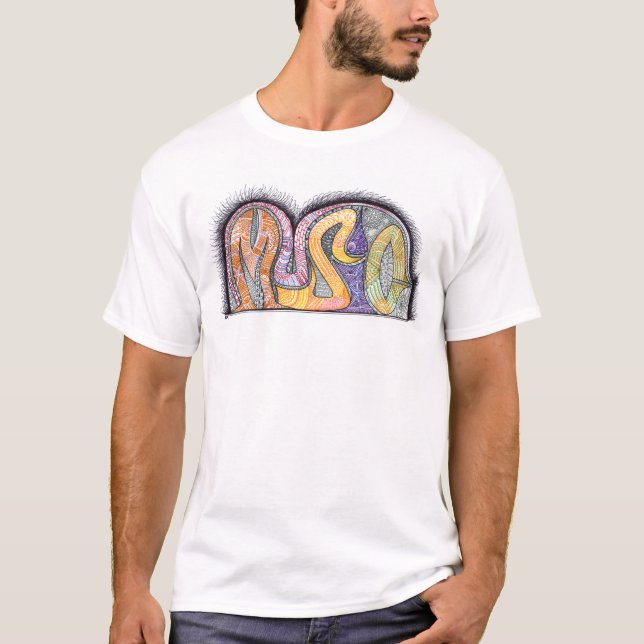 Music Penciled T-Shirt (Front)