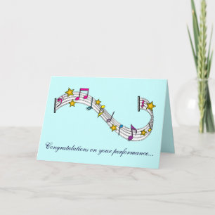 Music Performance Notes and Stars
