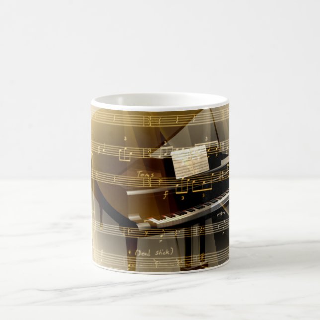 music_piano coffee mug (Center)