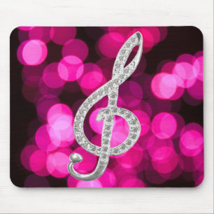 Music Piano Gclef Mouse Pad