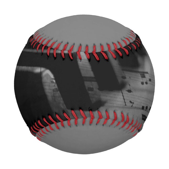  Music Piano Keys Baseball (Front)