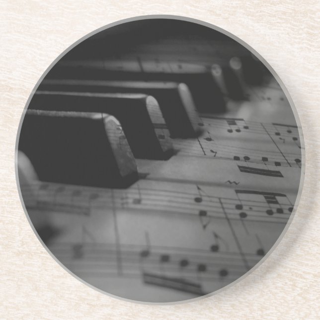  Music Piano Keys Coaster (Front)