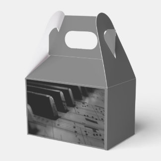  Music Piano Keys Favour Box