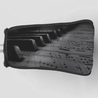  Music Piano Keys Golf Head Cover