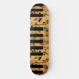 Music Piano Keys Notes Teacher Destiny Instruments Skateboard