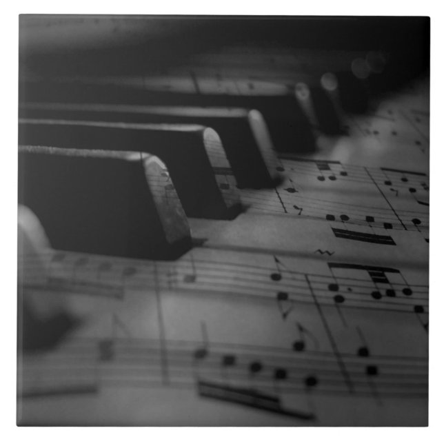  Music Piano Keys Tile (Front)