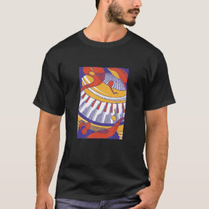 Music Piano Prints for Living Room T-Shirt
