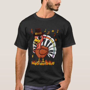 Music Piano Teachers Music Turkey Costume Happy Th T-Shirt