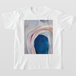 Music Pink and Blue by O'Keeffe T-Shirt