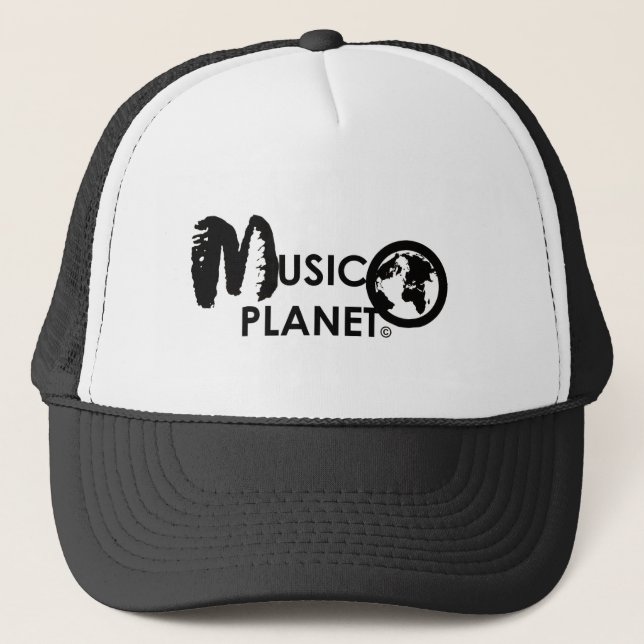 MUSIC PLANET MERCH TRUCKER HAT (Front)