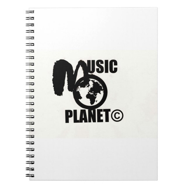 MUSIC PLANET NOTEBOOK (Front)