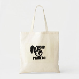 MUSIC PLANET TOTE BAG