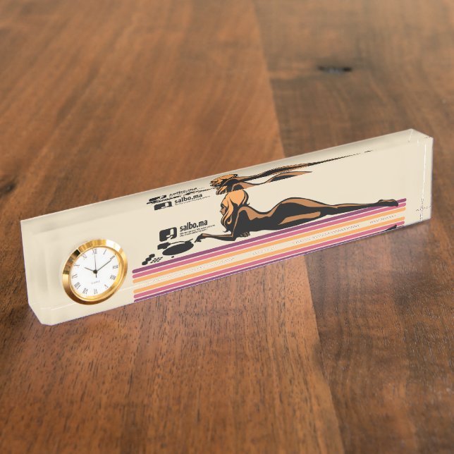 MUSIC PLAY NAMEPLATE (Side)