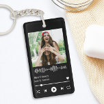Music Player Besties Friendship Photo<br><div class="desc">Create your own trendy personalized keychain for your best friends. Easily make this music player design unique with your custom photo and text.</div>