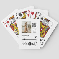 Music player personalised couple love q r code tex