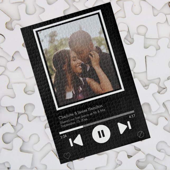 Music Player Photo Personalised Jigsaw Puzzle (Creator Uploaded)