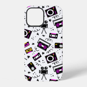 Music player,tape recorder,videotape,movie camera, iPhone 12 case