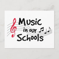 Music Postcard