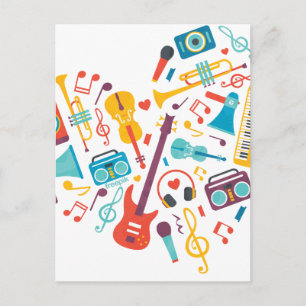 Music Postcard