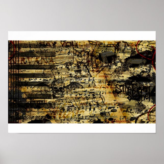 Music Poster. Poster (Front)