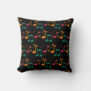 Music Print Cushion