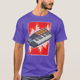 Music Producer And Beats From Synthesizer Or Beat  T-Shirt