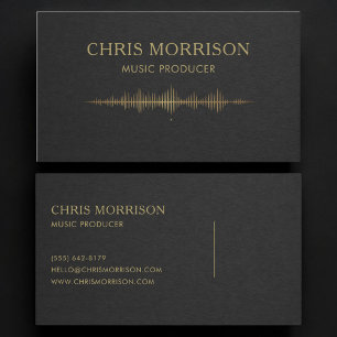 Music Producer Business Card
