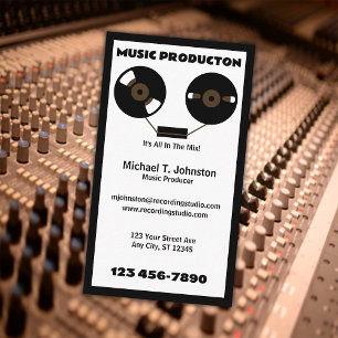 Music Producer Business Card