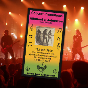 Music Producer Business Card