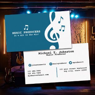 Music Producer Business Card